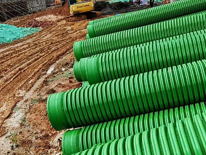 湖南晟塑管業(yè)有限公司,湖南HDPE多肋增強(qiáng)纏繞波紋管,HDPE纏繞結(jié)構(gòu)壁B型管